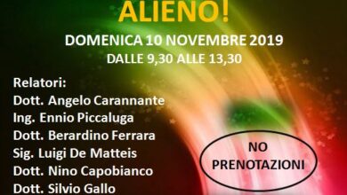 Photo of DOMENICA 10 NOVEMBRE AD ATRIPALDA CONVEGNO D’ECCELLENZA “UFO, CONTATTO ALIENO”