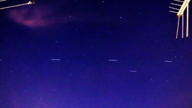 Photo of Invasione aliena nella notte sul cielo Ligure? No sono gli Starlink