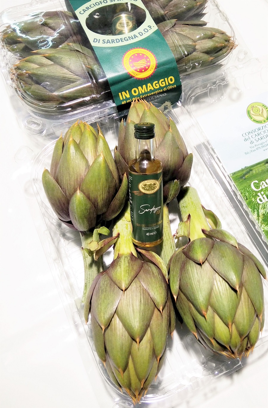 Carciofo Spinoso e Olio Extravergine: insieme per promuovere la Sardegna