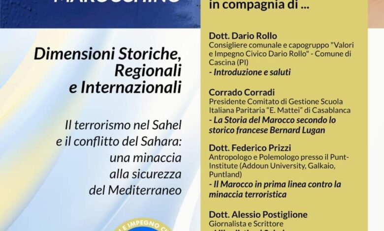 L'assurda controversia sul Sahara Marocchino. Webinar
