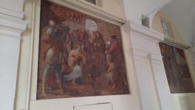 Photo of Restauro androne affreschi accademia medicina Torino