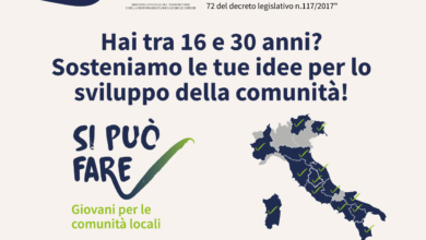 Photo of SI PUÒ FARE Giovani per le comunità locali
