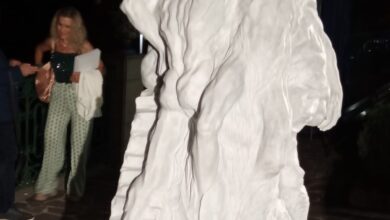 Photo of Inaugurata la scultura Manifesto Principio” donata da Giovanni Leonardo Damigella