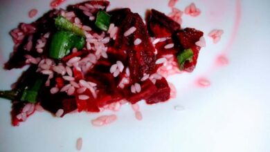 Photo of Risotto alla barbabietola rossa, il primo di Ognissanti
