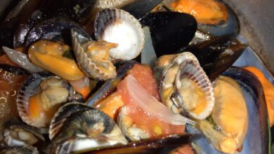 Photo of Zuppetta di cozze e cuori di mare, antipasto semplice