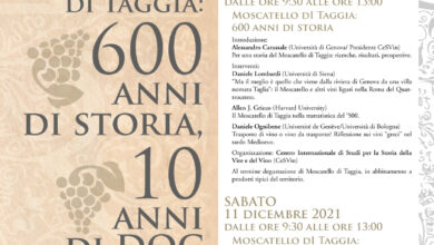 Photo of Moscatello di Taggia, 600 anni di storia, 10 anni di DOC A Santa Teresa, nel centro storico