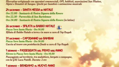 Photo of Domenica la sfilata di Babbo Natale a San Bartolomeo al Mare