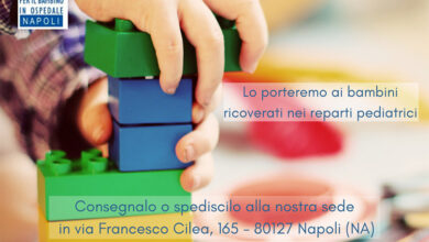 Photo of A Natale “Dona un gioco” ad ABIO Napoli per donare un sorriso ai bambini in ospedale