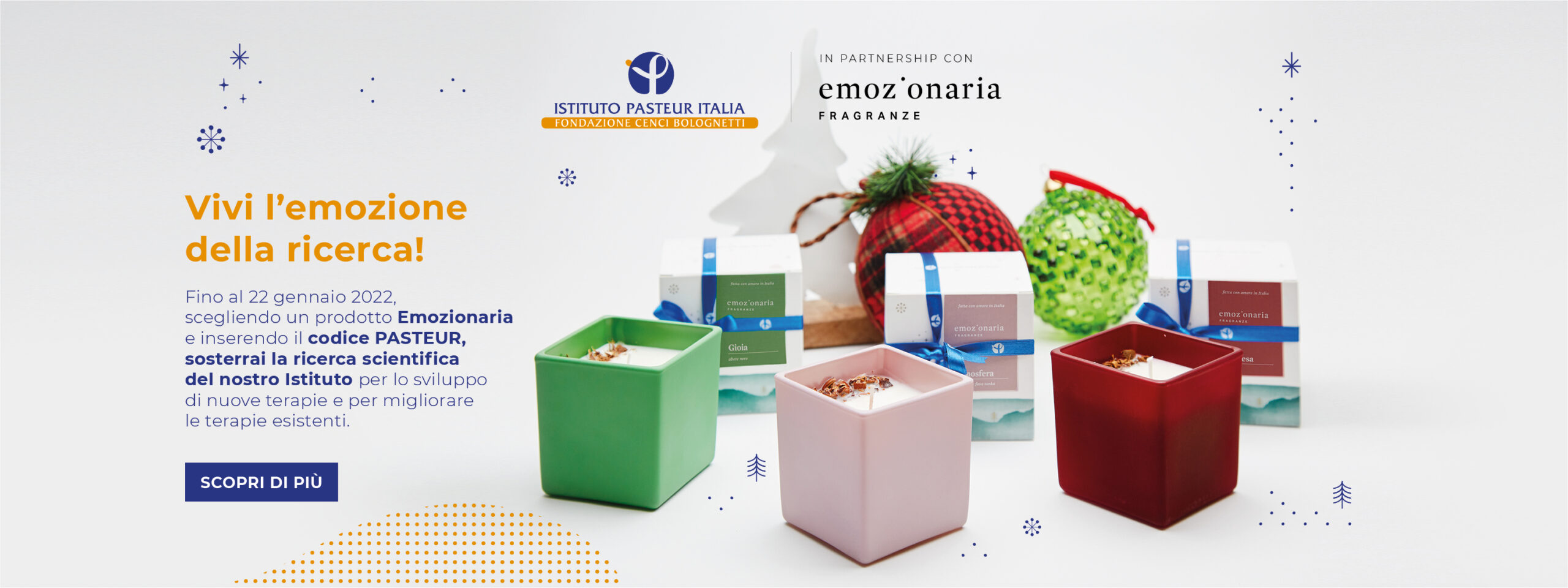 A Natale regala la scienza, con una candela puoi