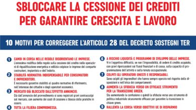 Photo of Bonus Casa e Superbonus: urge rivedere sistema crediti