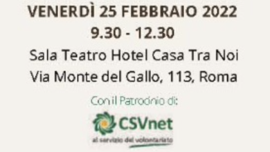Photo of Volontari due volte, Conferenza Stampa venerdì 25 febbraio 2022 Roma