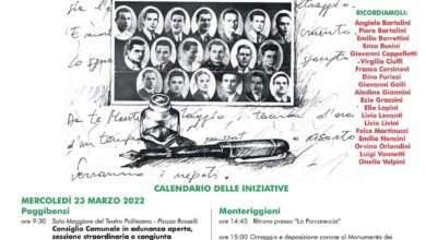 Photo of Programma del 78° Anniversario Eccidio Montemaggio in provincia di Siena