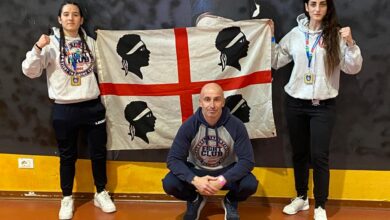 Photo of Due atlete sassaresi campionesse italiane di Muay thai