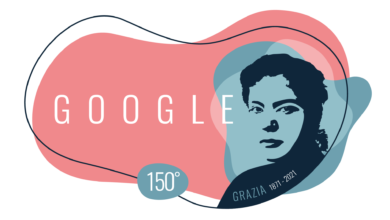Photo of Grazia Deledda: Doodle di Google