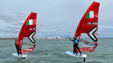 Photo of Due ori e un argento iQFoil a Cadice per il Circolo Surf Torbole