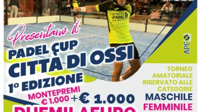 Photo of Ossi: Padel Cup 21 aprile