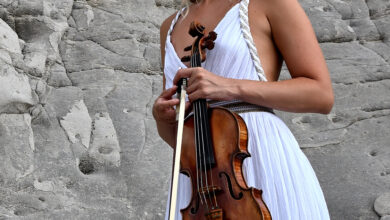 Photo of Anna Tifu e Giuseppe Andaloro in concerto al Teatro Doglio di Cagliari