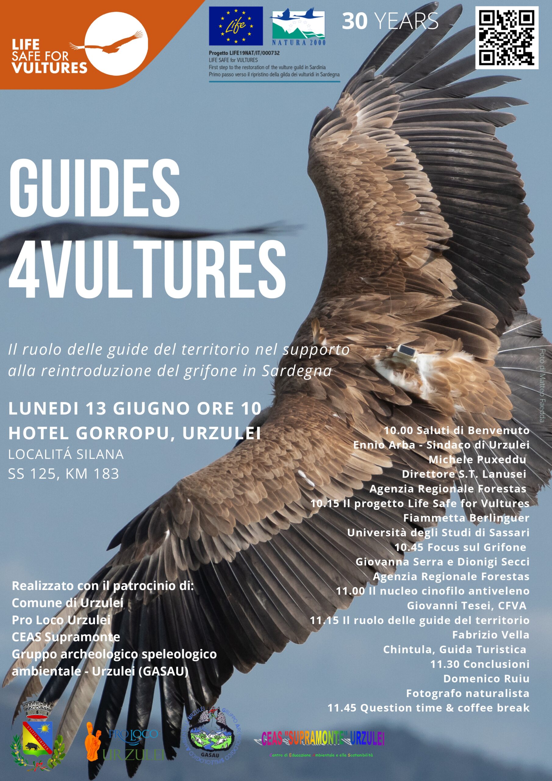 Urzulei: Safe For Vultures al via