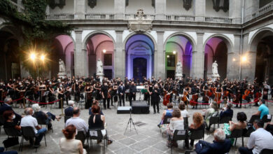 Photo of Concerto sinfonico della Scarlatti Junior, 140 giovani musicisti al Cortile delle Statue