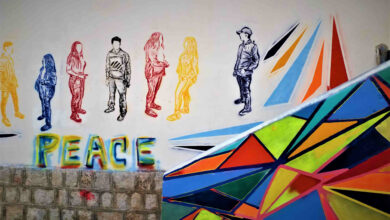 Photo of All’Istituto Professionale Statale “D’Acquisto” un murale per la pace realizzato da Tommaso Chiappa