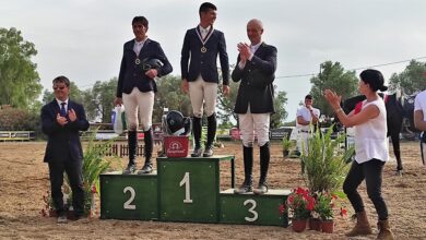 Photo of Salto ostacoli: tris di Giovanni Carboni su Rubacuori Baio