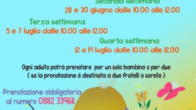 Photo of “FAVOLE”: LABORATORI ESTIVI AL MAT MUSEO DELL’ALTO TAVOLIERE