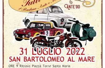 Photo of “Tutti al mare”: auto e moto storiche a San Bartolomeo al Mare