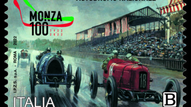 Photo of Emesso oggi un francobollo dedicato ai 100 anni dell’Autodromo di Monza