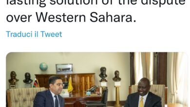 Photo of Kenya sostiene iniziativa marocchina di autonomia del Sahara nel quadro esclusivo dell’Onu