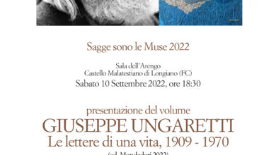 Photo of Longiano (FC) Sagge sono le muse chiude sabato 10 settembre con un doppio appuntamento