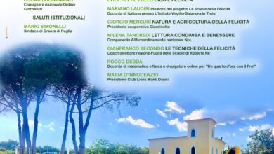 Photo of Orsara “a scuola di felicità nella Valle della Felicità”