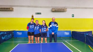 Photo of Tennistavolo Sassari: la B femminile pareggia con Muraverese e batte Giovanni Castello “A”
