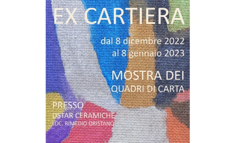 Quadri di Carta, mostra a Oristano