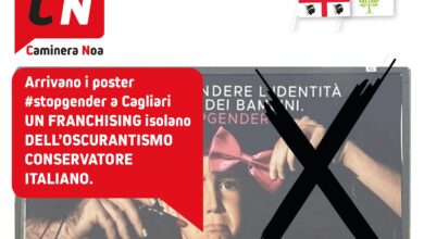 Photo of Stop transfobia: basta manifesti a Cagliari