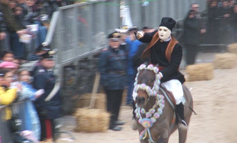 sartiglia oristano corsa alla stella