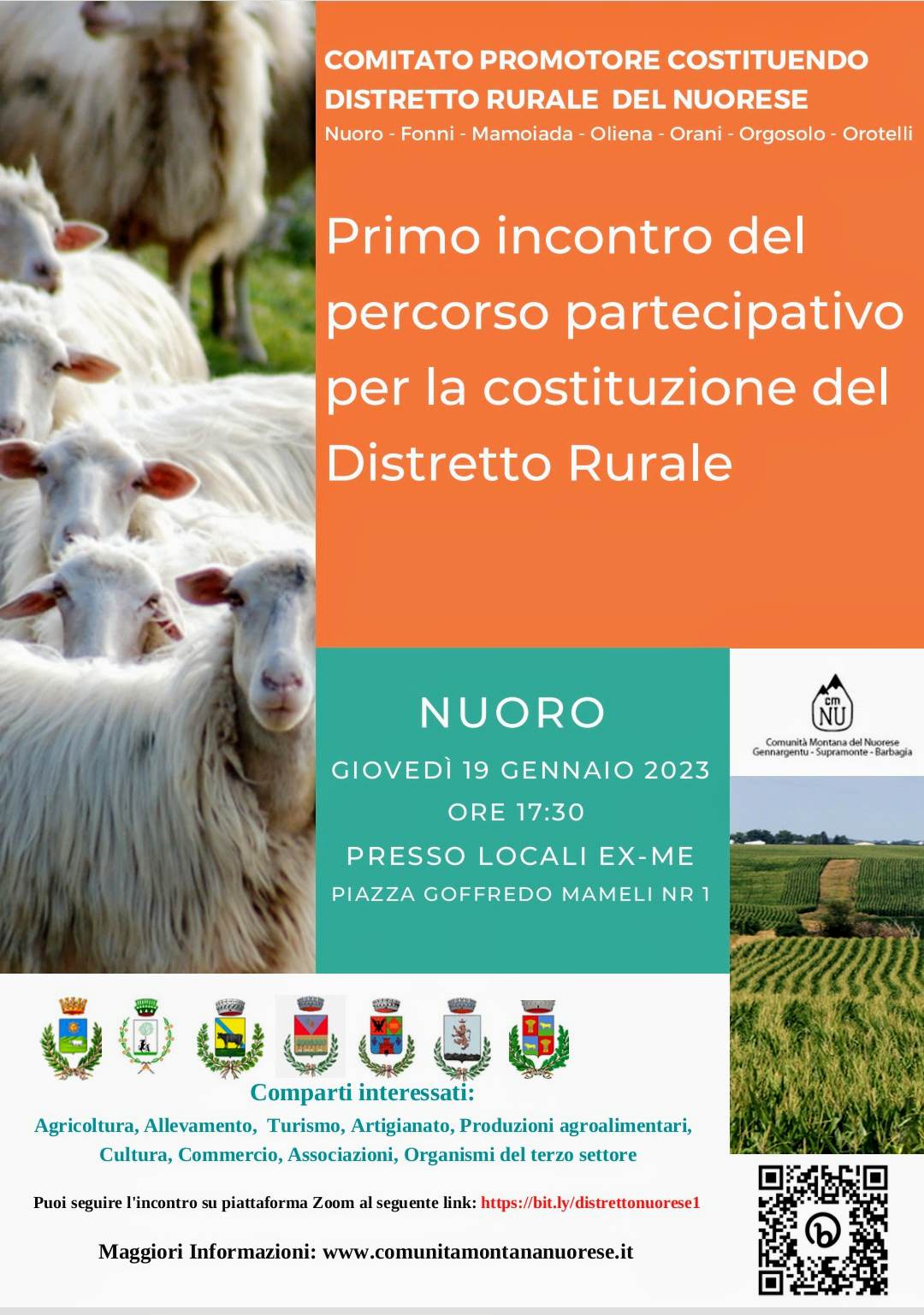 Nuoro: Incontro Distetto Rurale Nuorese