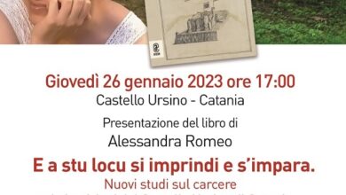 Photo of Catania, si presenta il libro di Alessandra Romeo sul carcere e le iscrizioni del Castello Ursino