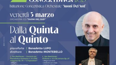 Photo of Foggia Benedetto Lupo inaugura la Seconda Stagione concertistica dell’ICO Suoni del Sud