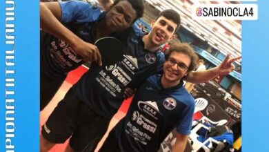 Photo of Tennistavolo Sassari: scudetto U21 a squadre e individuale con Oyebode