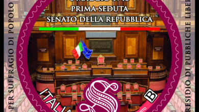 Photo of Emissione di un francobollo dedicato alla Prima seduta del Senato della Repubblica Italiana