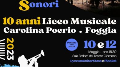 Photo of Due orchestre in piazza Battisti per i 10 anni del Liceo musicale a Foggia