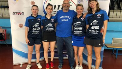 Photo of Tennistavolo Sassari: la squadra femminile vince i playoff e vola in A2