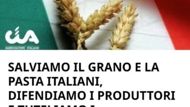 Photo of CIA: 50mila firma per il Grano