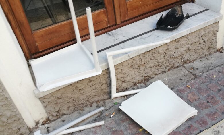 Cagliari: feriti in Corso Vittorio Emanuele FOTO GIORGIA MASCIA MOCCI