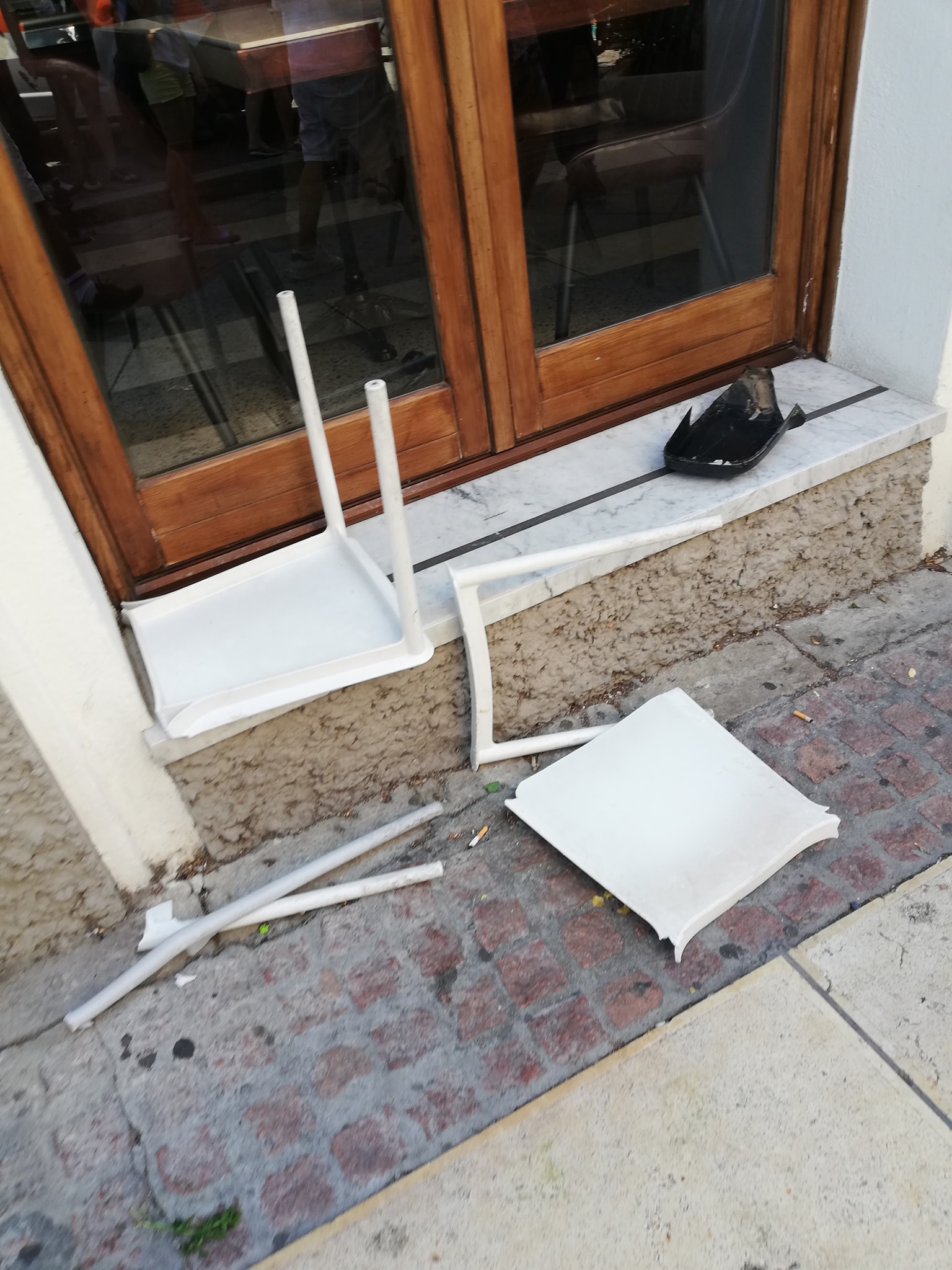 Cagliari: feriti in Corso Vittorio Emanuele FOTO GIORGIA MASCIA MOCCI