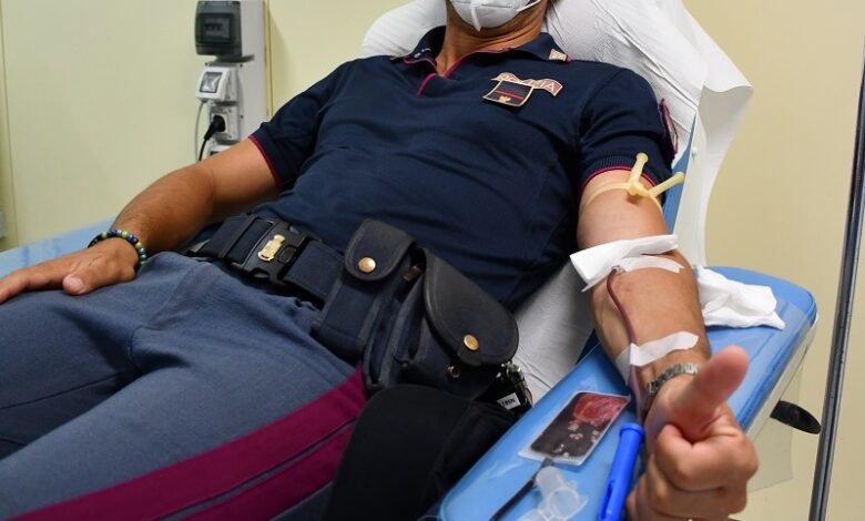 Polizia di Stato donazioni sangue
