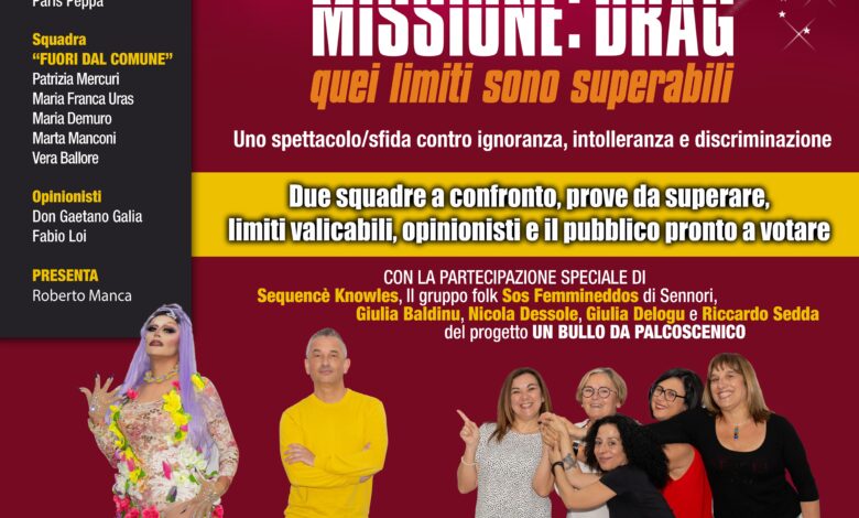 Alghero: arriva Missione Drag,ecco come prenotare