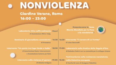 Photo of Energia per i Diritti Umani promuove: Festival della Nonviolenza 2023