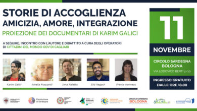 Photo of Bologna, sabato 11 novembre ore 18:00, Casa di Quartiere Saffi, ospita il regista sardo Karim Galici e i suoi docufilm che raccontano “Storie di accoglienza, amicizia, amore, integrazione” in Sardegna.