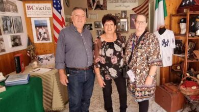 Photo of Isola delle Femmine, la direttrice del Pittsburg Historical Museum alla Casa Museo Joe Di Maggio